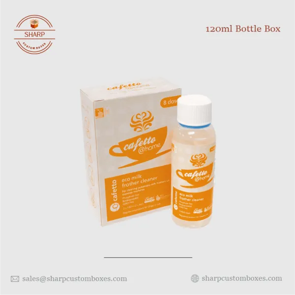 Printed 120ml Bottle Boxes UK