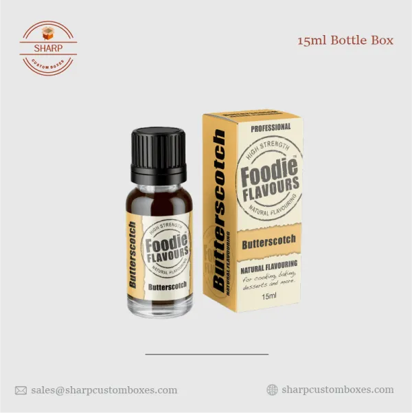 Custom 15ml Bottle Boxes UK