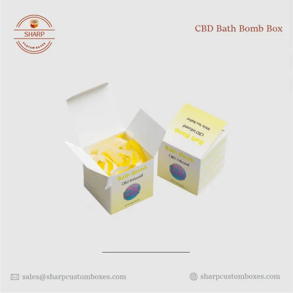 Custom CBD Bath Bomb Boxes UK