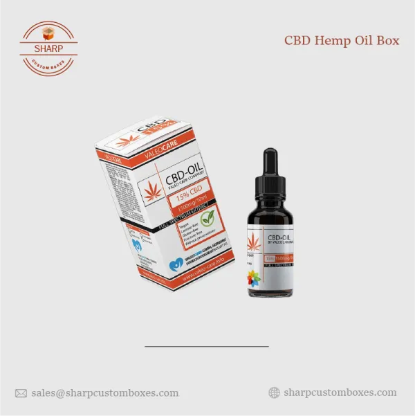 Printed CBD Hemp Oil Boxes UK