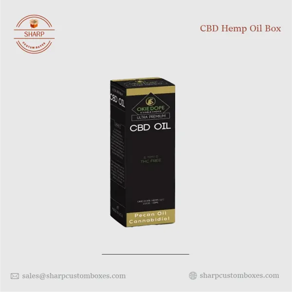 CBD Hemp Oil Boxes UK