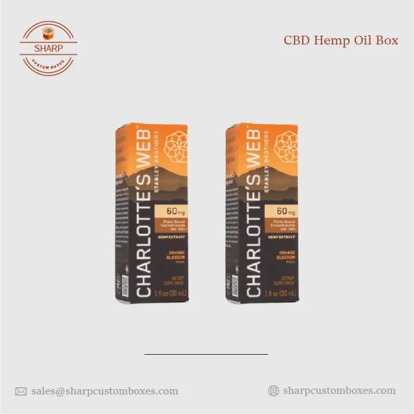 Custom CBD Hemp Oil Boxes UK