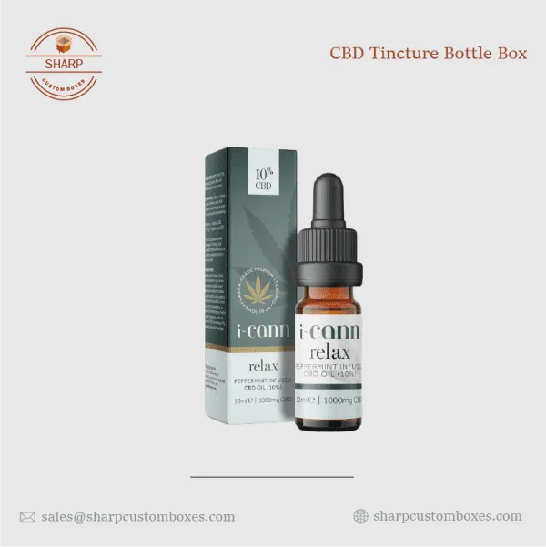 Wholesale Printed CBD Tincture Bottle Boxes UK