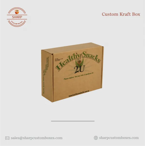 Custom Printed Kraft Boxes UK