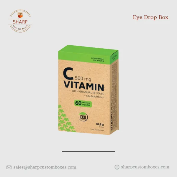 Custom Printed Eye Drops Boxes