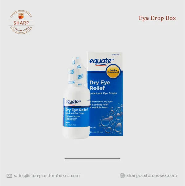 Wholesale Eye Drops Packaging Boxes with Logo UK