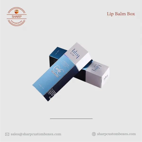 Custom Printed Lip Balm Boxes UK