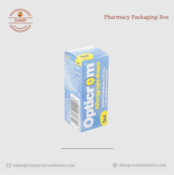 Custom Printed Pharmacy Packaging Boxes