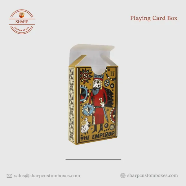 Custom Printed Playing Card Boxes UK