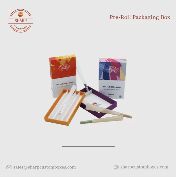 Wholesale Custom Pre-Roll Packaging Boxes