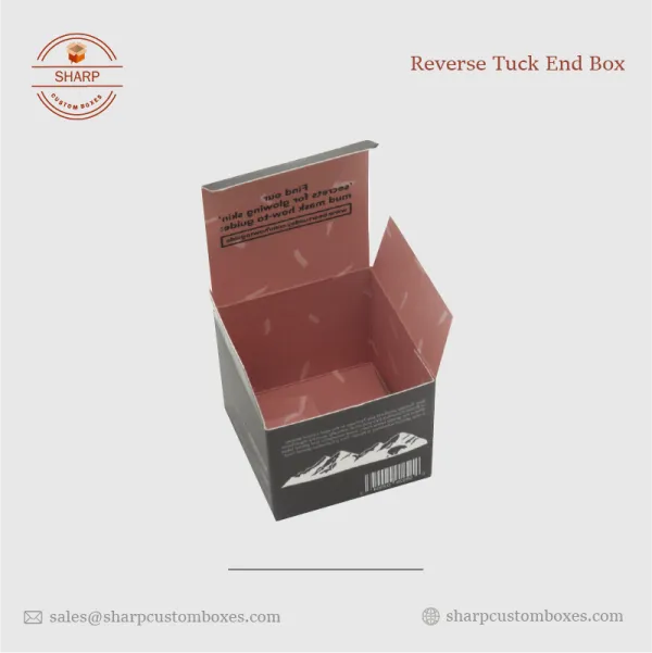 Printed Reverse Tuck End Boxes UK