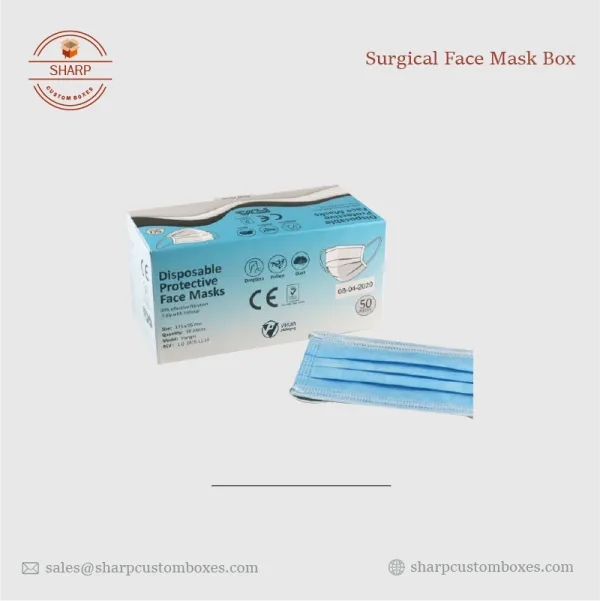 Custom Surgical Face Mask Boxes UK