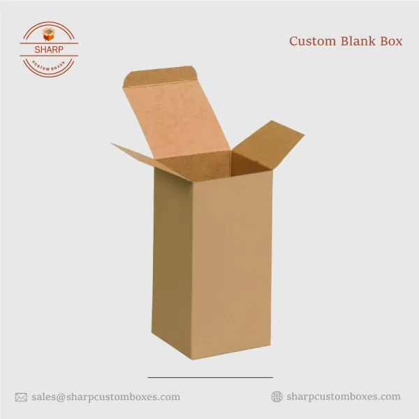 Brown Plain Blank Boxes UK